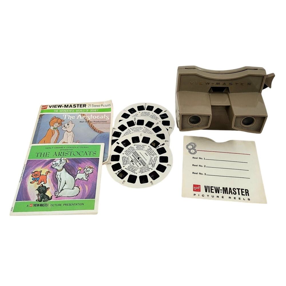 View Master‎ Vintage Lot Disney's Aristocats